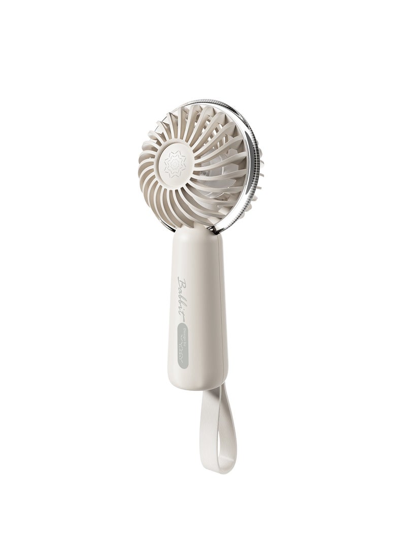 VYVYLABS Babbit Handheld Mini Fan 1200mAh White - Image 1