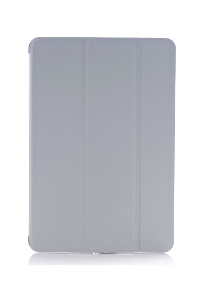 Grey iPad case with pen slot