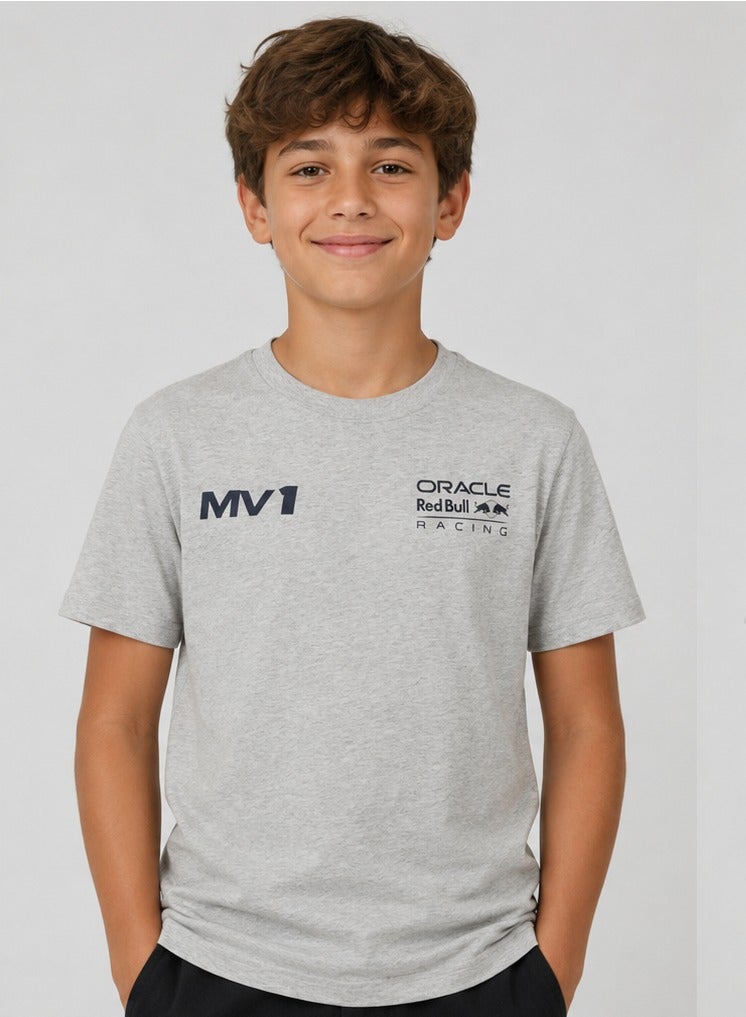 Red Bull Racing Max Verstappen Helmet T-shirt - Image 1
