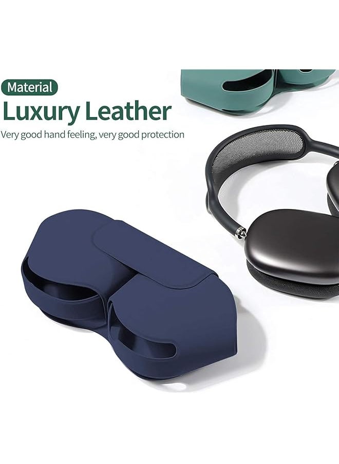 erorex - Compatible With Smart Case For Airpods Max Automatic Sleep Function Protective Headphones Case Cover Scratch Proof Travel Carrying Case For Airpods Max Accessories For Airpod Max Navy - Image 1