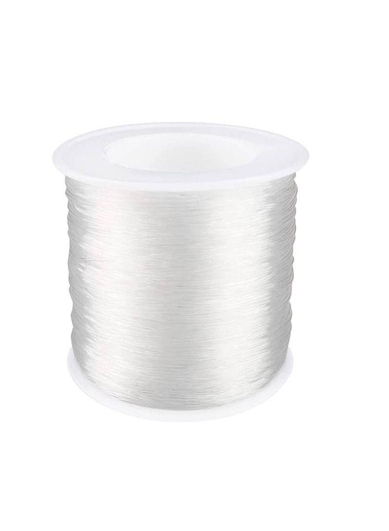 Elastic Cord Rope for Bracelet Necklace Jewelry Crafts Bead Making Can Easily Pass Through Beaded Jewelry  - Image 1