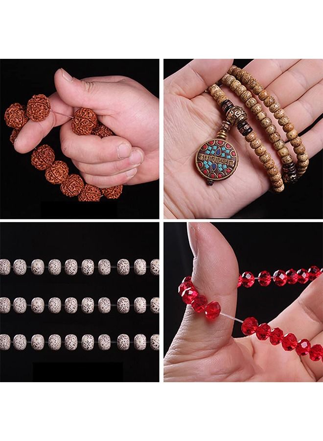 Elastic Cord Rope for Bracelet Necklace Jewelry Crafts Bead Making Can Easily Pass Through Beaded Jewelry  - Image 4
