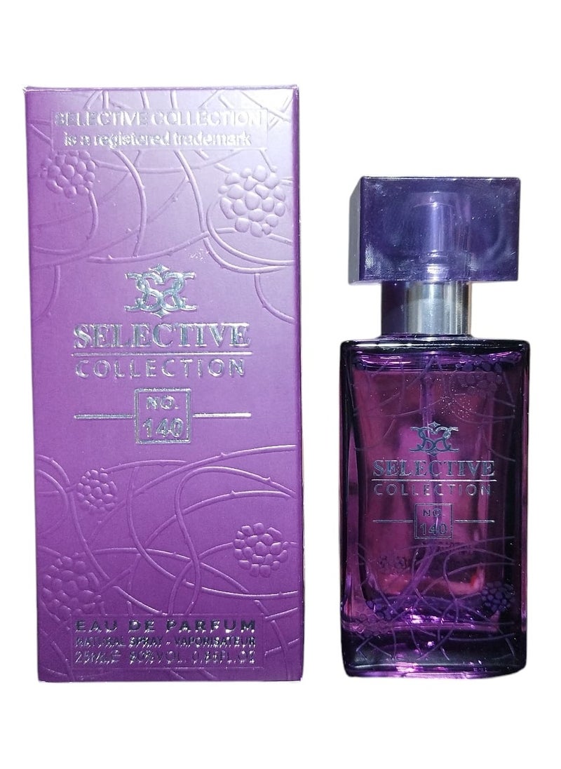 Selective Collection NO. 140 Eau De Parfum For Women - 25 ML 