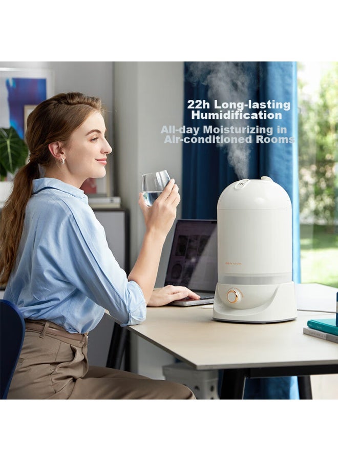 morphy richards Morphyrichards Antibacterial Humidifier For Bedroom, Home, Office Desk, Pregnant Women, Babies, Large Capacity, Low Noise, High Mist Output, Air Conditioner Companion, Air Humidifier Mr2803 - Image 3