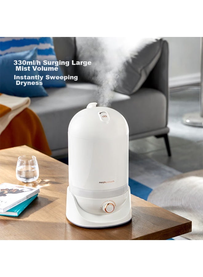 morphy richards Morphyrichards Antibacterial Humidifier For Bedroom, Home, Office Desk, Pregnant Women, Babies, Large Capacity, Low Noise, High Mist Output, Air Conditioner Companion, Air Humidifier Mr2803 - Image 2