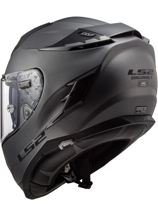 LS2 خوذة FF327 Touring كاملة الوجه - رمادي ناردو الصلب - Image 5