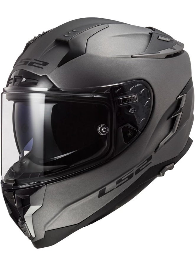 LS2 خوذة FF327 Touring كاملة الوجه - رمادي ناردو الصلب - Image 2