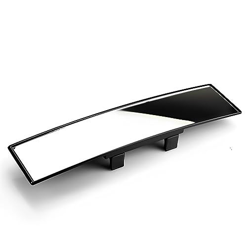 Guance 3R 30CM Car Interior Rearview Rear View blind spot anti-glare Universal Wide Angle Suction Installation High Defination rear Mirror compatable with all cars (1 Pcs) - Image 1