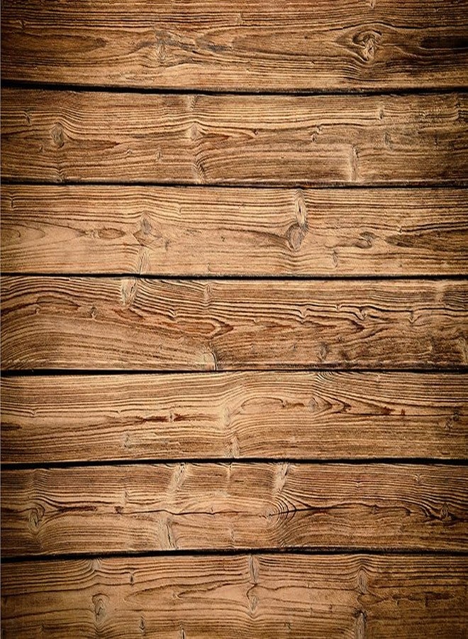 LTLYH 7x5ft Wood Backdrop for Photography Rustic Natural Wooden Floor Photo Background Newborn Baby Photoshoot Portrait Studio Props 255 - Image 2