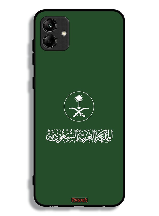 Tolwak Samsung Galaxy A04 Protective Case Cover Kingdom Of Saudi Arabia Sign Vector Art - Image 1