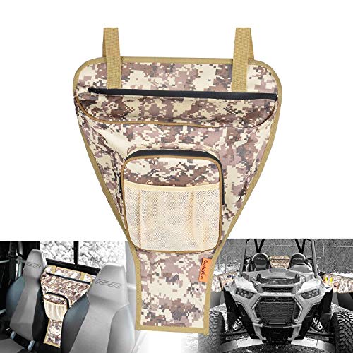 Goldfire Goldfire UTV Center Seat Bags Storage Gear Bag Cab Pack for RZR 1680D Tool Organizers Between Seat Shoulder Bag For Polaris Razor 570 800 S 900 1000 XP Accessories (Camouflage Style)  - Image 1