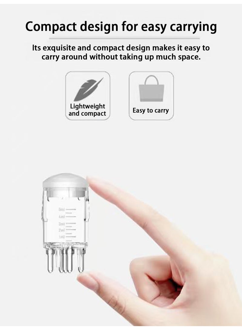 Joudi Multi-Functional Scalp Applicator with Massage Roller Precision Liquid Applicator & Hair Growth Stimulator（ 5ml） - Image 5