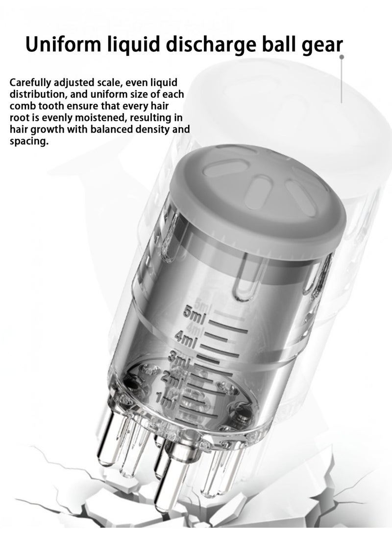 Joudi Multi-Functional Scalp Applicator with Massage Roller Precision Liquid Applicator & Hair Growth Stimulator（ 5ml） - Image 4