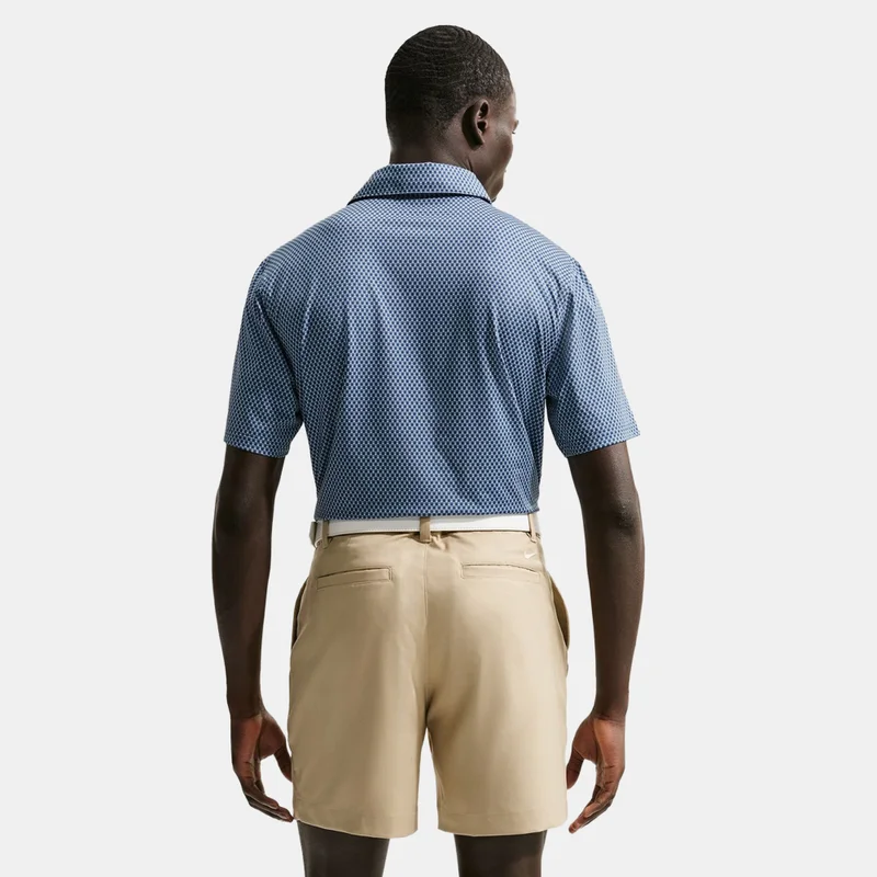 Nike Blue Men's Velocity Dri-FIT Printed Golf Polo Shirt for Men | Best Price UAE