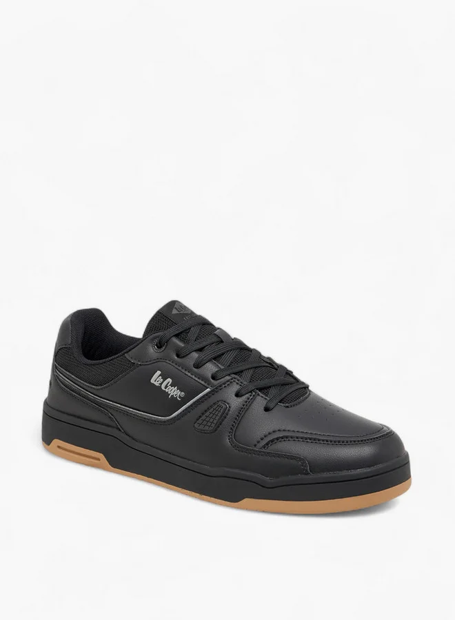 Lee Cooper Men's Panelled Lace-Up Sneakers