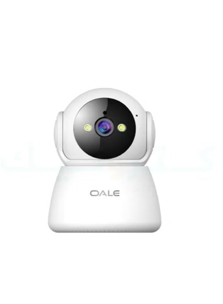 أوالي, كاميرا مراقبة ذكية Oale iHome 01+ بدقة HD 1080p، رؤية 360°، رؤية ليلية، صوت ثنائي الاتجاه، تحكم عبر التطبيق - Image 1