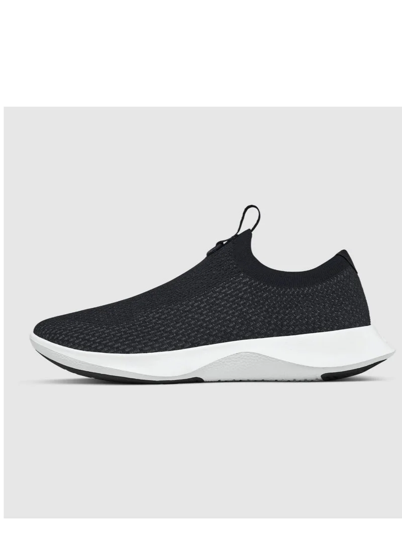 Allbirds حذاء داشر ريلاي للرجال - أسود طبيعي نعل بليزارد