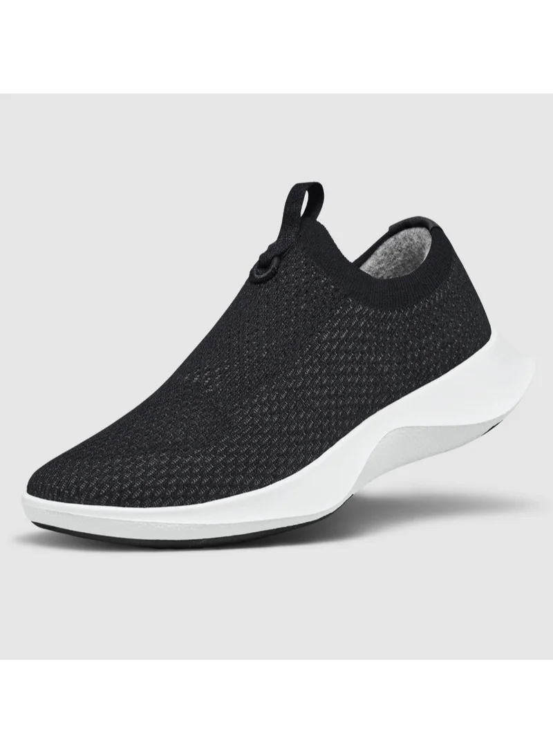 Allbirds حذاء داشر ريلاي للرجال - أسود طبيعي نعل بليزارد