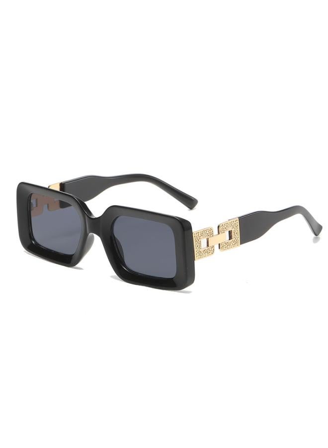 Generic New European And American Sunglasses Women's Rectangular Frame Sunglasses Glasses Fashion Sunglasses Men 