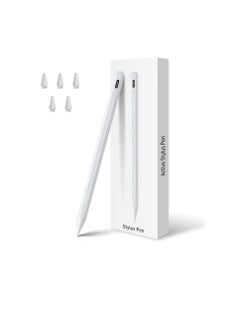 Stylus Pen for iPad 9th 10th Generation, Fast Charging Apple iPad Pencil with Palm Rejection, Compatible with iPad 2018-2024 10th/9th/8th/7th/6th Generation, iPad Pro 13" M4/12.9"/11", iPad Air 3/4/5/M2, iPad Mini 5/6