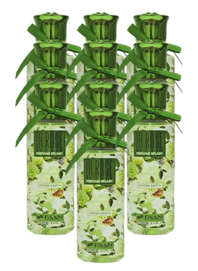 لا روز 10 قطع معطر الجسم دي فان جرين إيرث 250 مل - Image 1