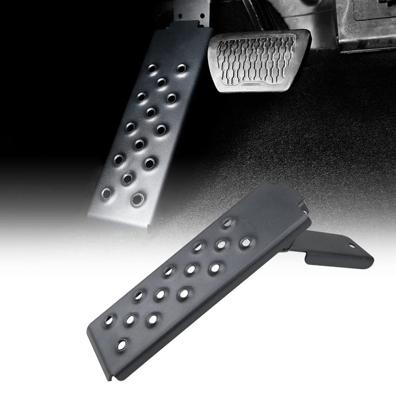 JROAD Driver Side Dead Pedal Left Side Foot Rest Kick Panel Compatible with Jeep Wrangler JL JLU 2018 2019 2020 2021 Gladiator JT 20182021