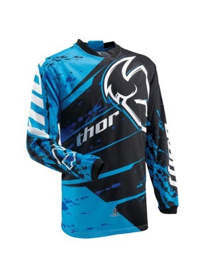 KUYING Men's Outdoor Cycling Suit Off-road Road Mountain Bike Cycling Tops - Image 1