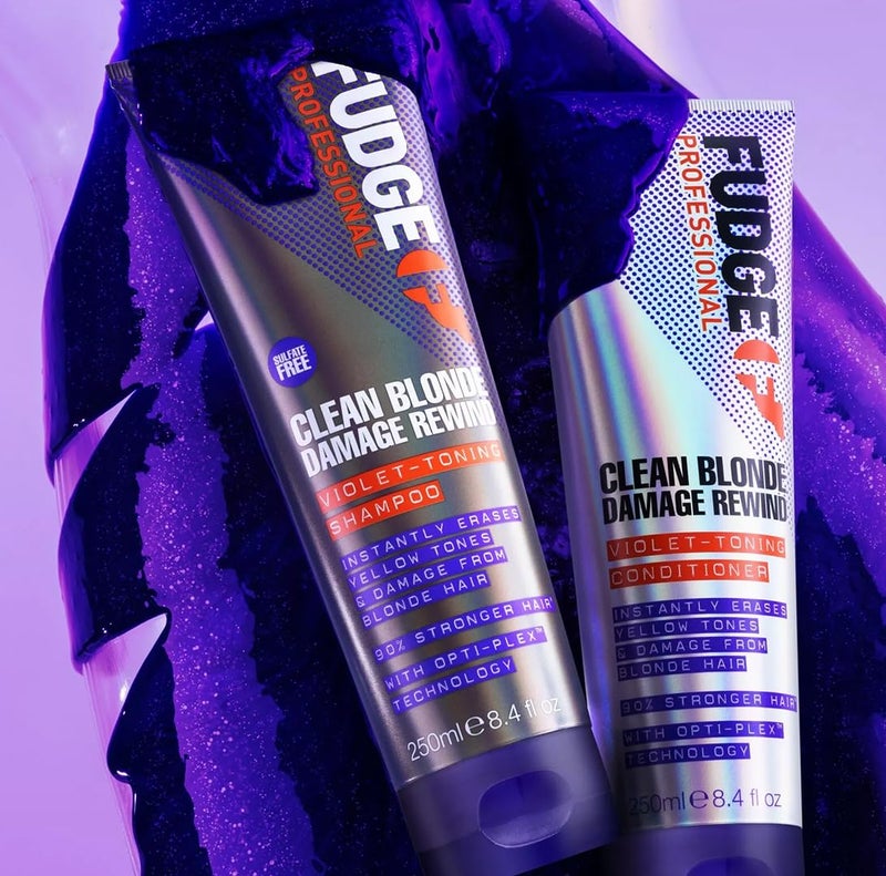 فودج شامبو إصلاح الشعر وترميمه بخلاصة البنفسج للشعر الأشقر - Image 5