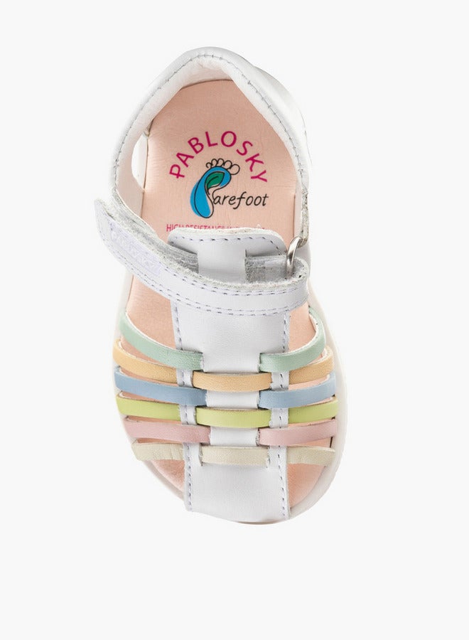 بابلوسكي صنادل بناتي بإغلاق لاصق - Image 4