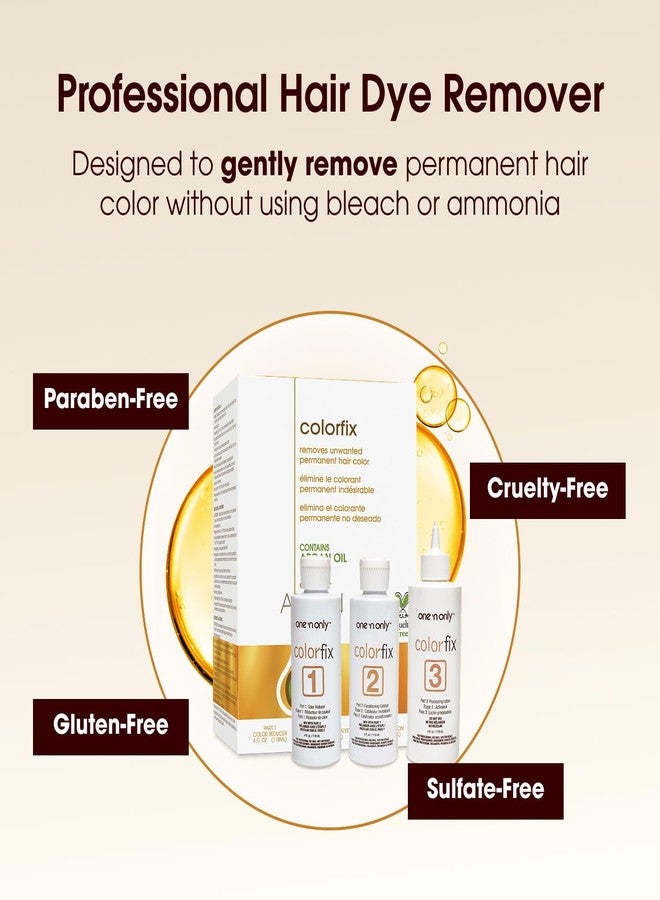 One N Only One 'n Only Colorfix Hair Color Remover Kit - Professional Hair Dye Remover With Argan Oil - Provides Targeted Color Correction for All Types - Cruelty Free Formula (1 Kit) - Image 5