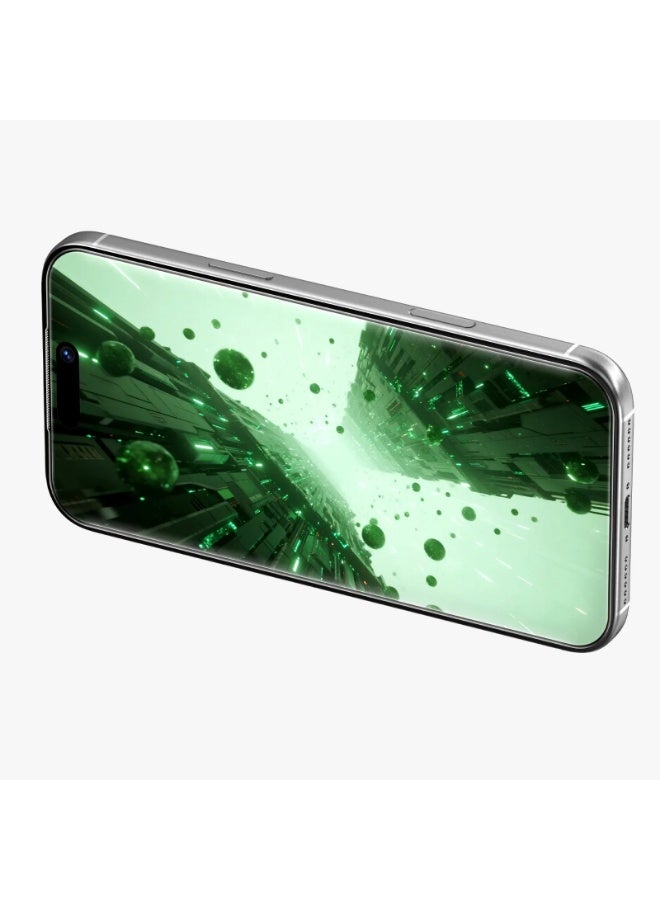 GREEN LION iPhone 17 Pro Screen Protector Steve HD/ Ultra Thin & Clear view/ 9H Tempered Glass/ Anti Fingerprint/ Easy installation frame - clear - Image 2