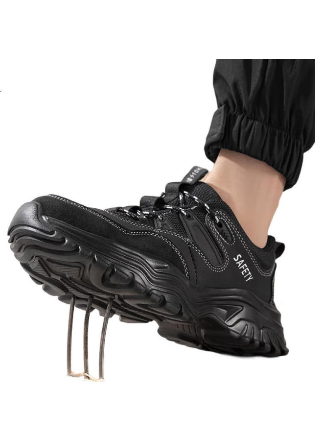 GUYISA Men'S Winter Insulated Electrician Safety Shoes With Plastic Toe Cap, Anti-Smashing, Anti-Piercing, Lightweight Soft Sole Work Safety Shoes 3102Kv Size 41 - Image 3