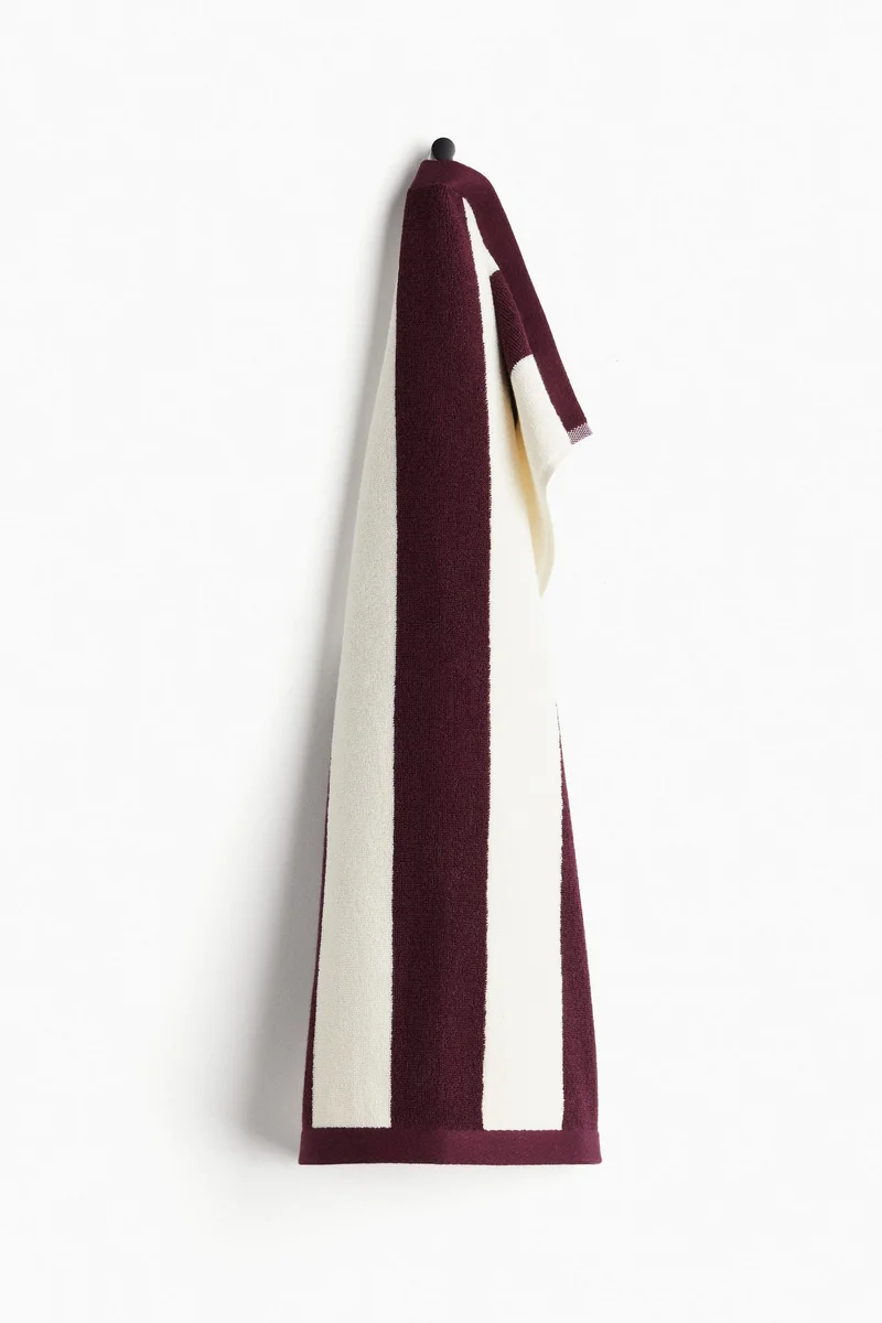 اتش اند ام منشفة لليدين مخططة