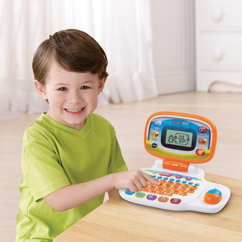 vtech لابتوب VTech المحمول والذهاب، برتقالي - Image 4