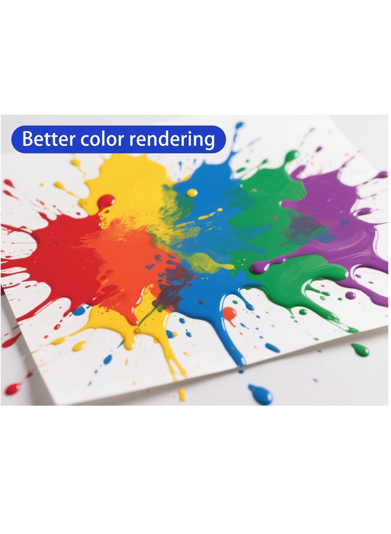 GI-41 Ink Set 4-Color Multipack for  GI-41 GI 41 Compatible for G1420 G2420 G2460 G3420 G3460 Printer, Prints Up to 8,000 Pages(PigmentBlack Cyan Magenta Yellow)  - Image 4