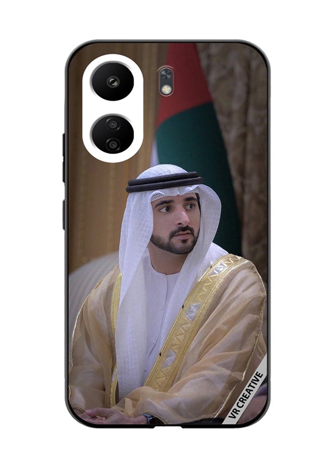 VR CREATIVE Protective Case Cover For Xiaomi Redmi 13C Sheikh Hamdan Bin Mohammed Bin Rashid Al Maktoum Design Multicolour - Image 1