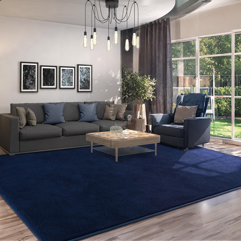 Arogan الحديثة سجادة منطقة شاغ لغرفة النوم 4 × 6 أقدام سجاد قابلة للغسل لغرفة المعيشة السجاد السجاد الأرضية الداخلية ذاكرة أفخم سجاد سرير سرير للأطفال - Image 4