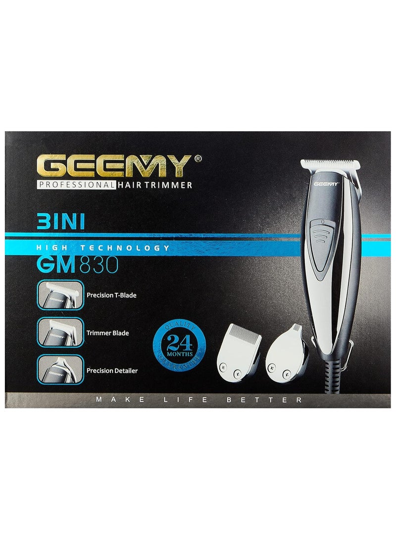 جيمي ماكينة حلاقة احترافية للرجال بعدد 3 شفرات مختلفة من جيمي: GM-830 - Image 4