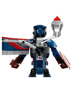 LEGO LEGO Marvel New Captain America Construction Figure Building Toy Set 76296  - Image 2