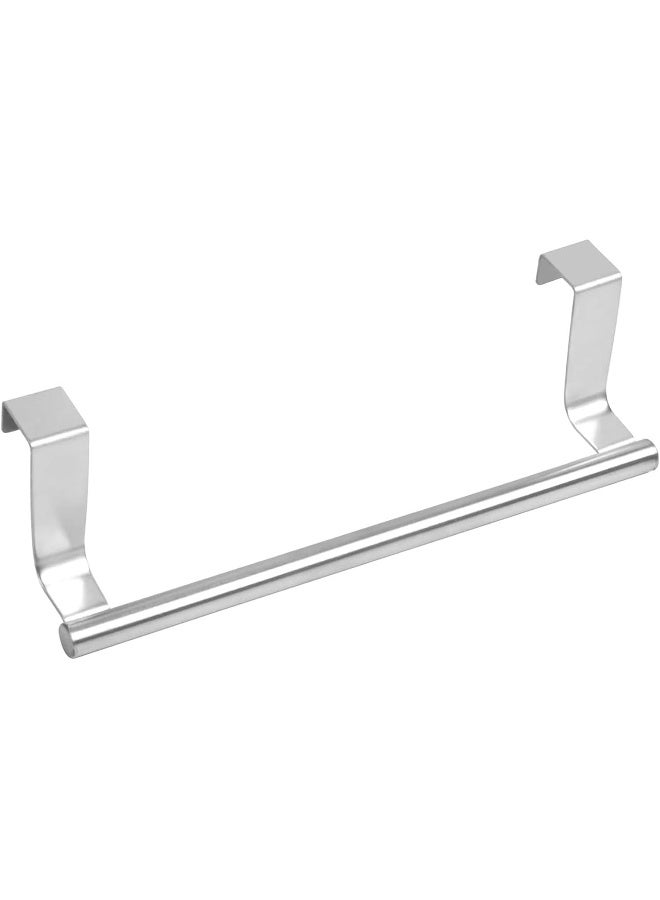 SKY-TOUCH حامل منشفة باب الحمام فضي - Image 1