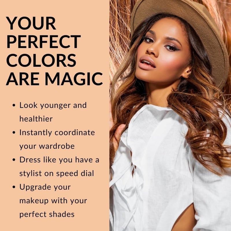 Color Me Beautiful Winter Color Fan by Color Me Beautiful, the leading authority on color analysis. Your Color Guide for clothing & accessories. The 48 very best colors for Winters selected from millions of options - Image 4