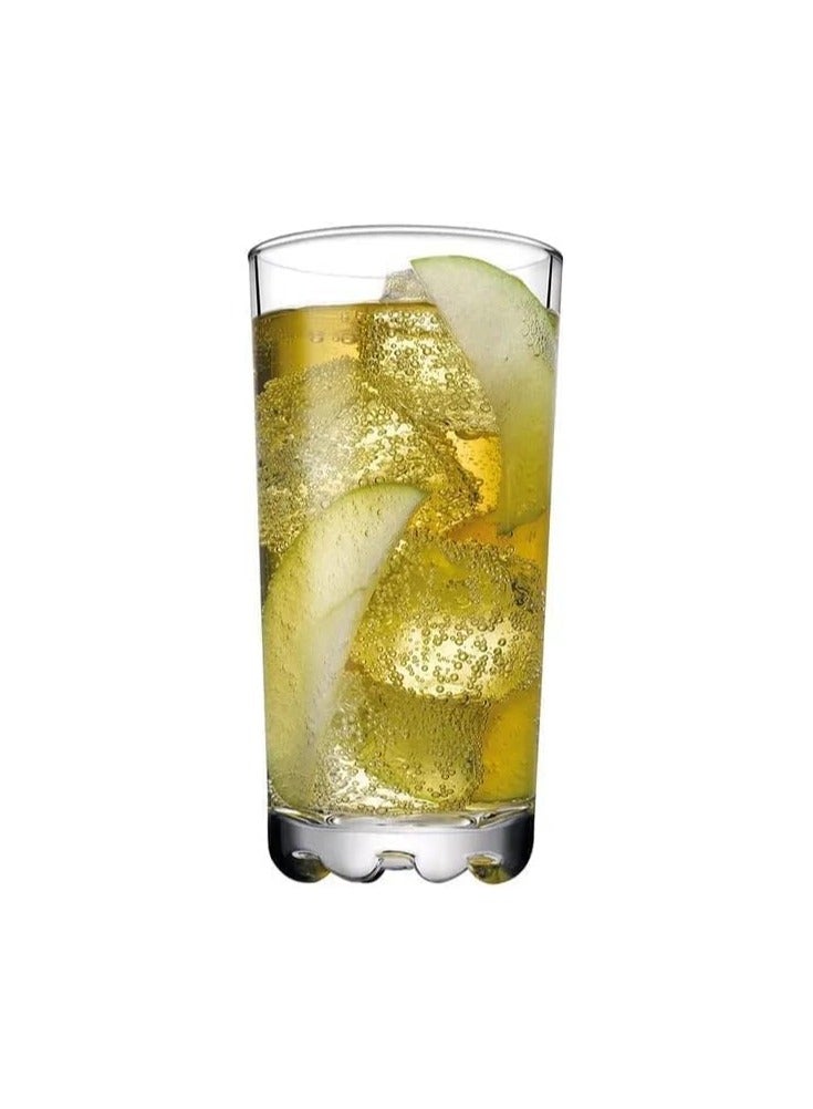 كوب زجاجي شفاف 3 قطع - Image 2