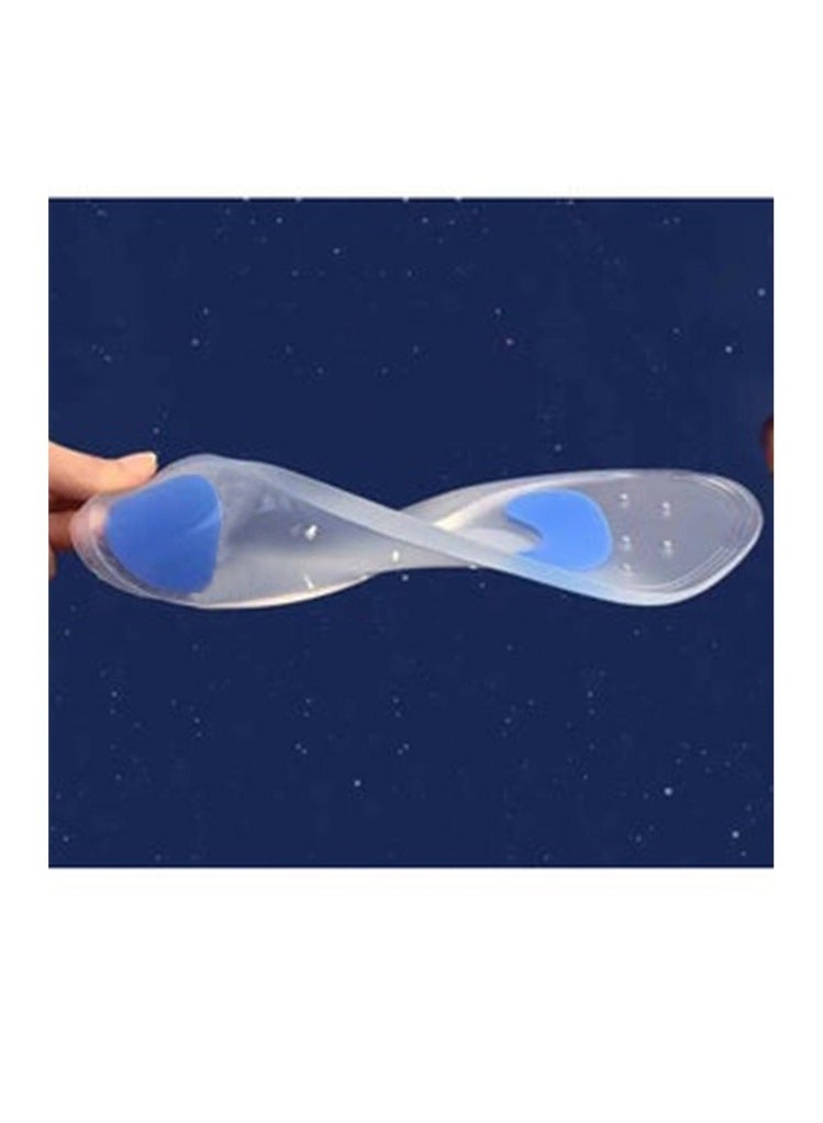 نعل داخلي طبي من السيليكون مع دعم إضافي لتخفيف آلام القدم وامتصاص الصدمات (41-42) - Image 4