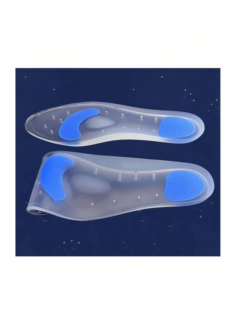 نعل داخلي طبي من السيليكون مع دعم إضافي لتخفيف آلام القدم وامتصاص الصدمات (41-42) - Image 5