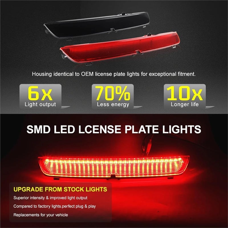 DYXN 1PC LED Third Brake Light Stop Lamp Compatible With B-CLASS W246 W242 2011 2012 2013 2014 2015 2016 2017 2018 Additional Brake Lights(1pc LED Smoke Lens) - Image 5