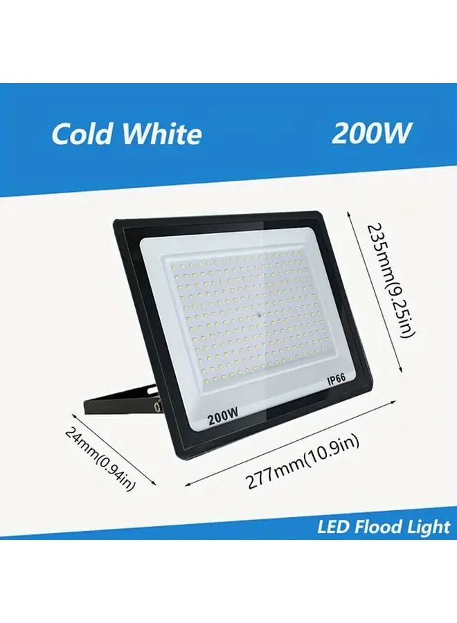 200W Warm White LED Flood Light Outdoor Spotlight For Garden Park Stadium - Image 3