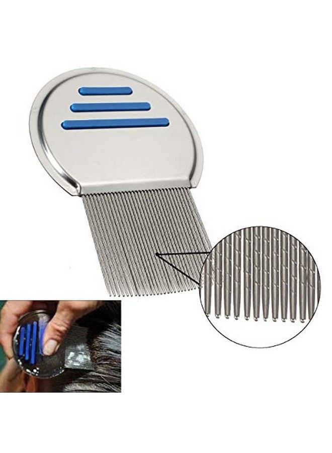 Alexvyan Anti Lice Comb Nit /Kids Hair Nit Comb/Terminator Metal Lice & Nit Comb - Image 5