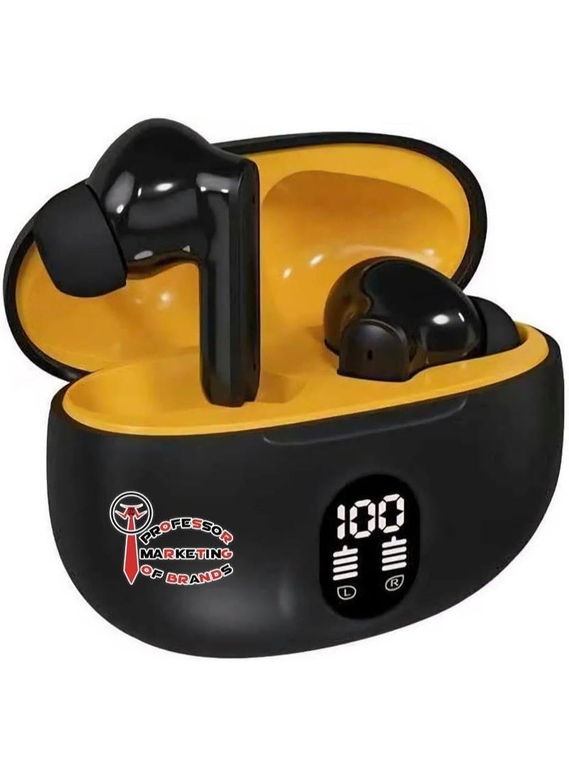 برو سماعة بلوتوث سماعات داخل الأذن لاسلكية شفافة  بلوتوث 5.3 بميكروفون لاسلكي بخاصية تقليل الضوضاء رياضية للاستماع الى الموسيقى - ابيض - Image 5