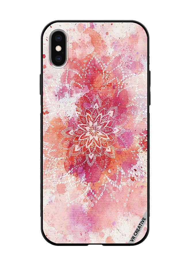 VR CREATIVE Protective Case Cover For Apple iPhone XS Max Mandala Design Multicolour - Image 1