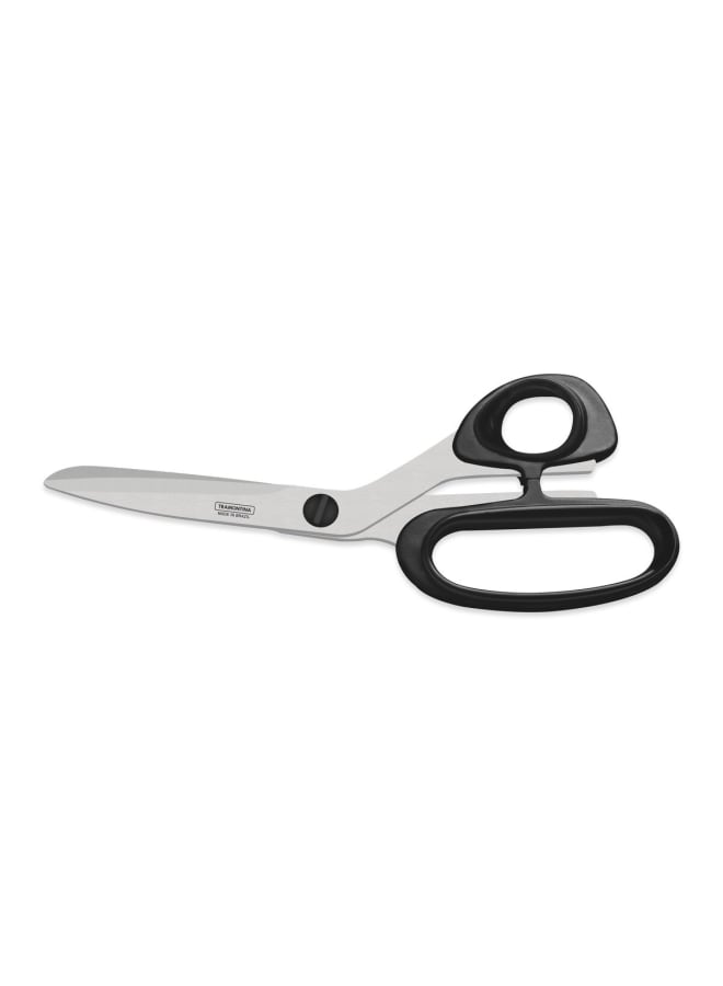 TRAMONTINA TRAMONTINA Heavy-Duty Tailoring Scissors, 25CM - Super-Cort Sharp Stainless Steel Blades with Black Ergonomic Handle, Precision Cutting for Fabric, Sewing, and Crafting, 1 Piece  - Image 1